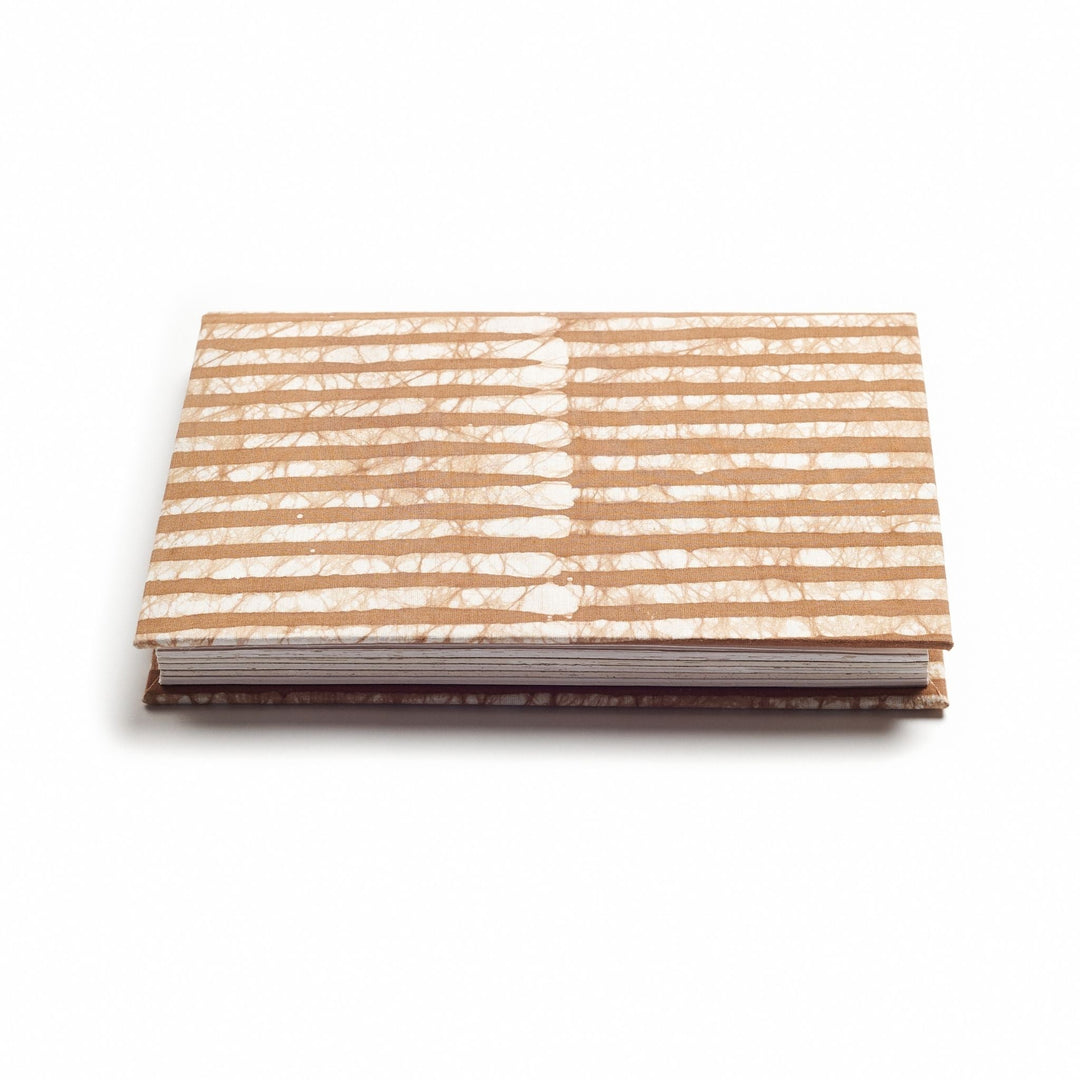 Handcrafted Zero-Waste Cotton Fiber Journal, 6" x 9"