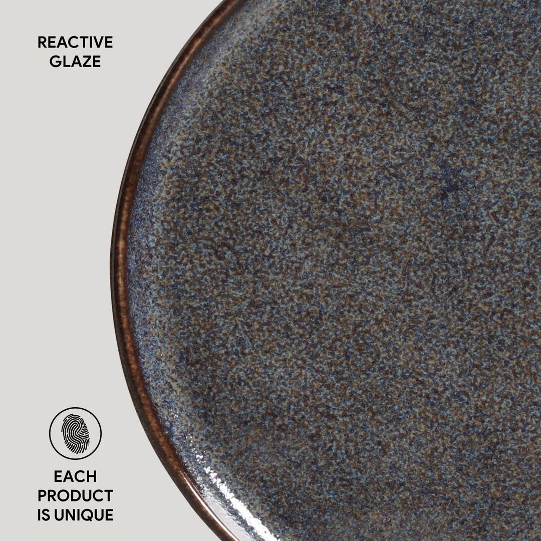 Non-Toxic Porcelain Dessert Dinnerware Set, 6 Ct.