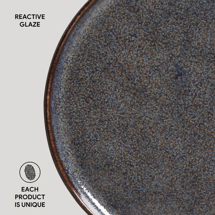 Non-Toxic Porcelain Dessert Dinnerware Set, 6 Ct.