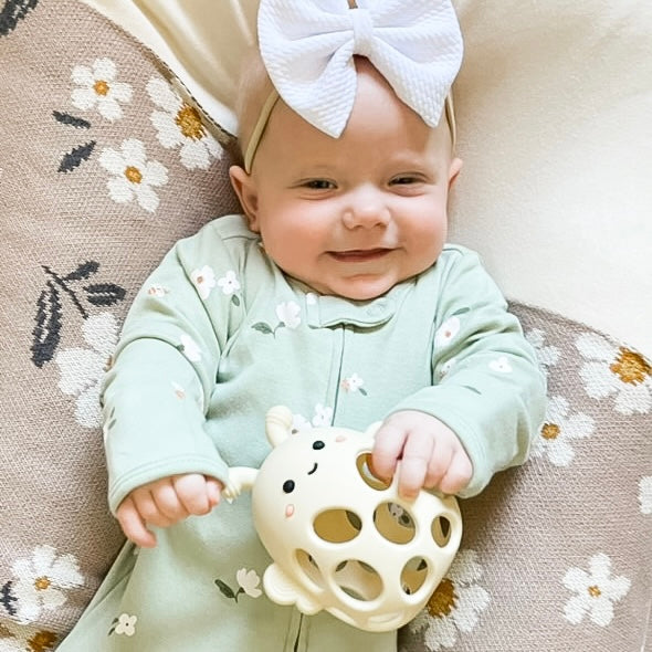 Non-Toxic Food-Grade Silicone Honey Bee Baby Teether