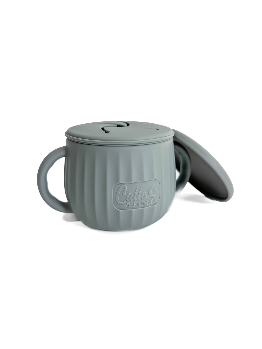Non-Toxic Silicone Toddler Snack Cup with Lid