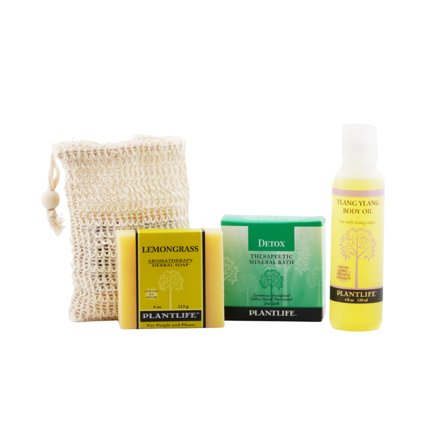 Organic Plant-Based Body Care Gift Set, 4 Ct.