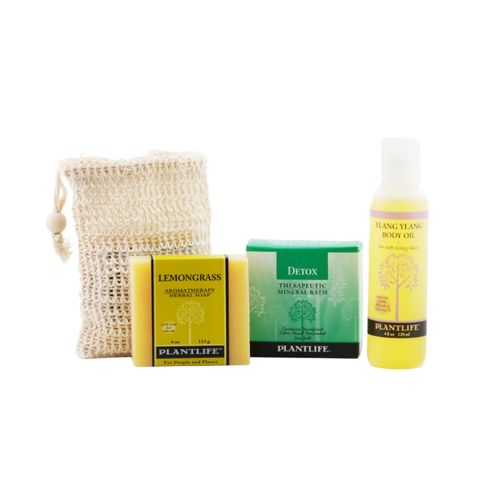 Organic Plant-Based Body Care Gift Set, 4 Ct.
