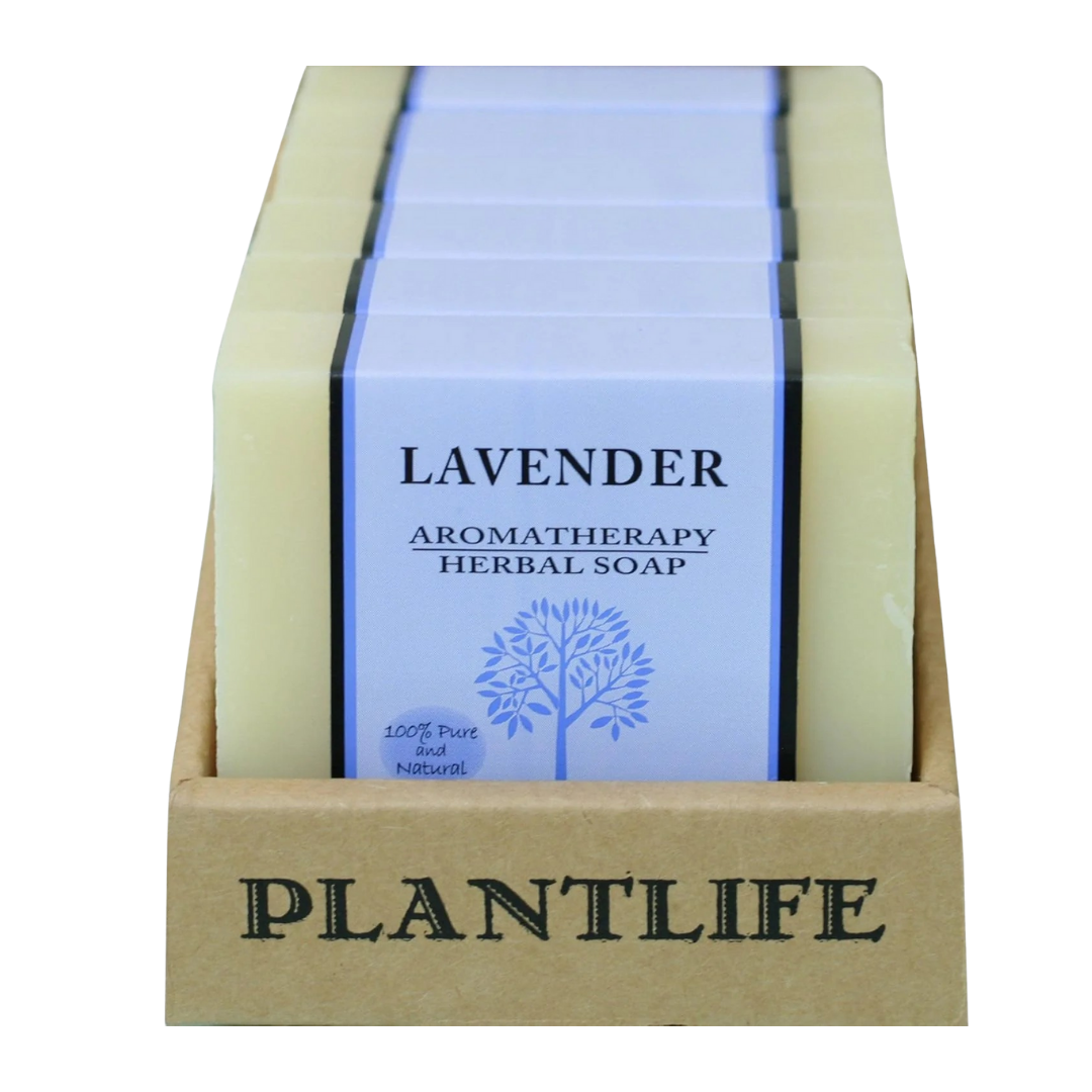 Handcrafted Pure Lavender Essential Oil Bar Soap
