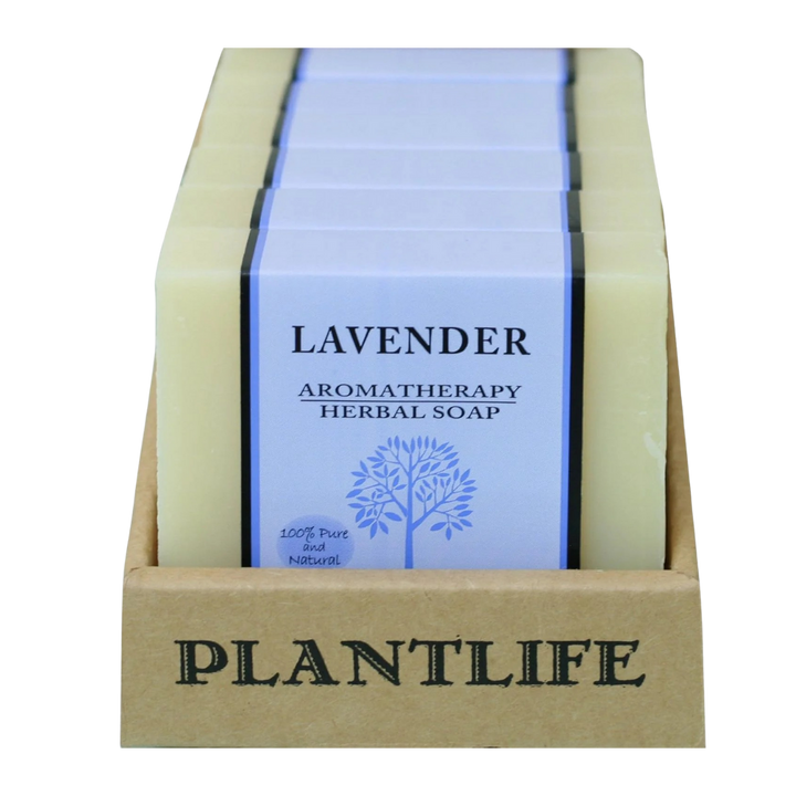 Handcrafted Pure Lavender Essential Oil Bar Soap