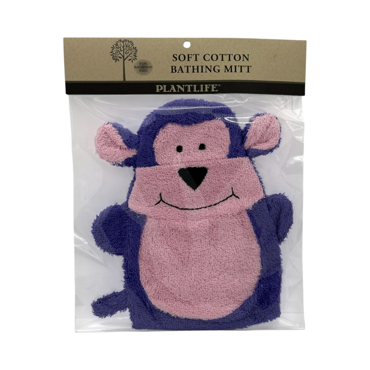 Handcrafted Ramie Baby Bath Mitt, Biodegradable