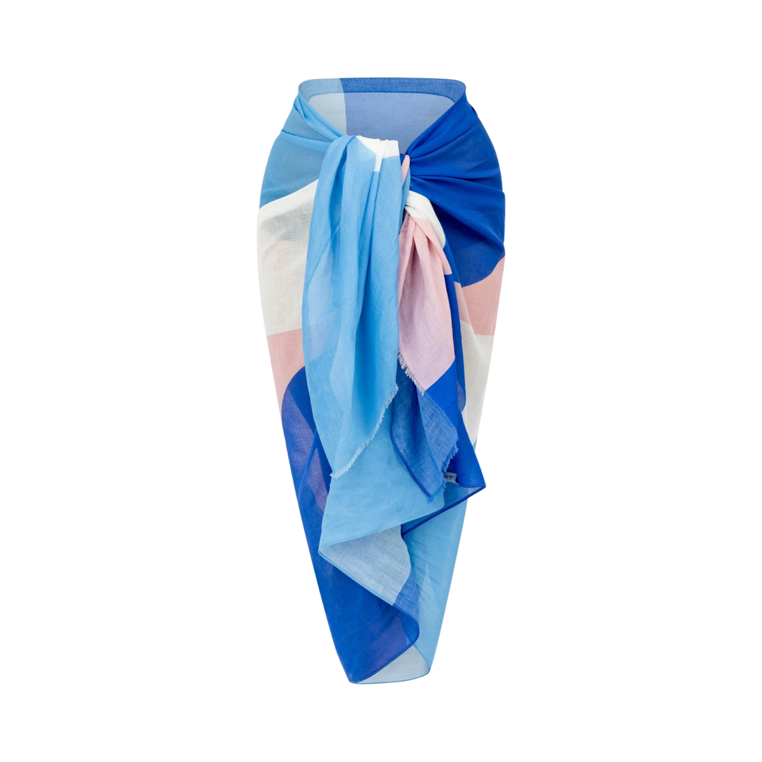 Organic Cotton Voile Mykonos Pareo