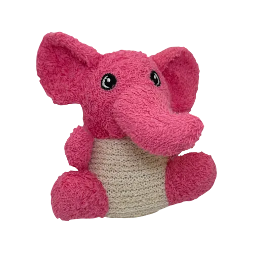 Elephant Cotton Ramie Bath Scrubby