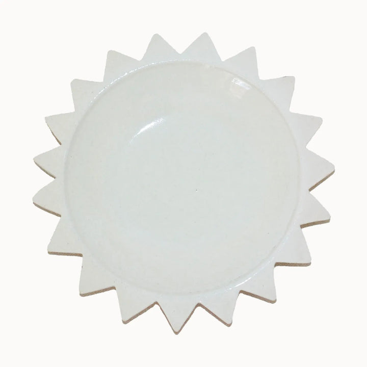 Terracotta Sun Ceramic Dinner Plate