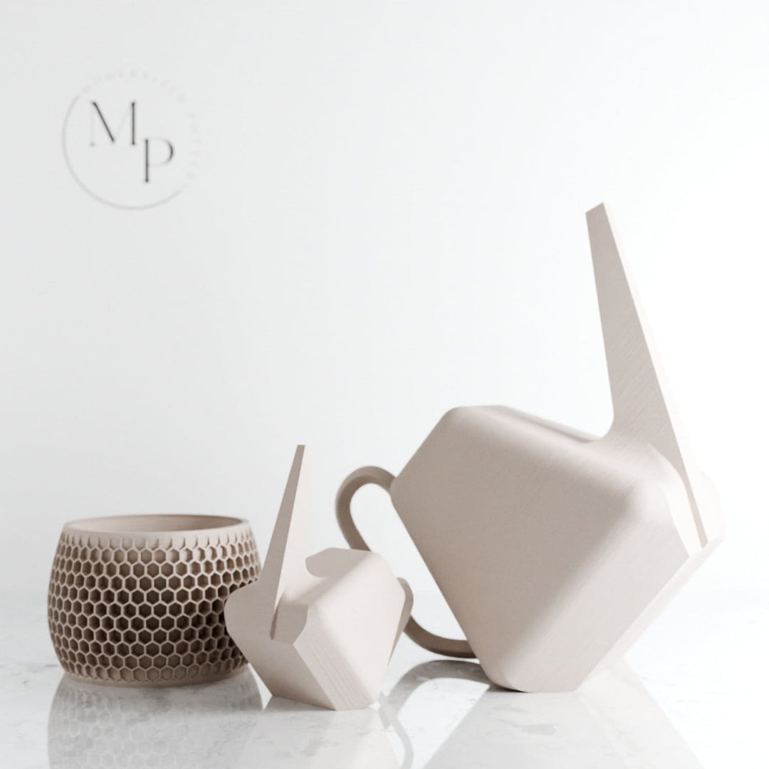 Organic Corn Bioplastic &amp; Wood Fiber Watering Can