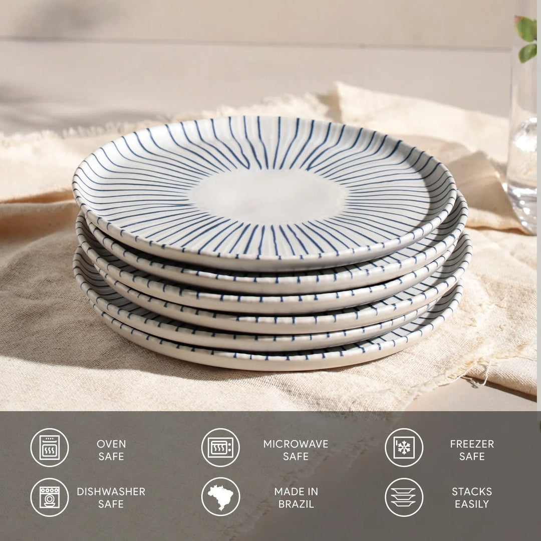 Porcelain Dessert Dinnerware Set