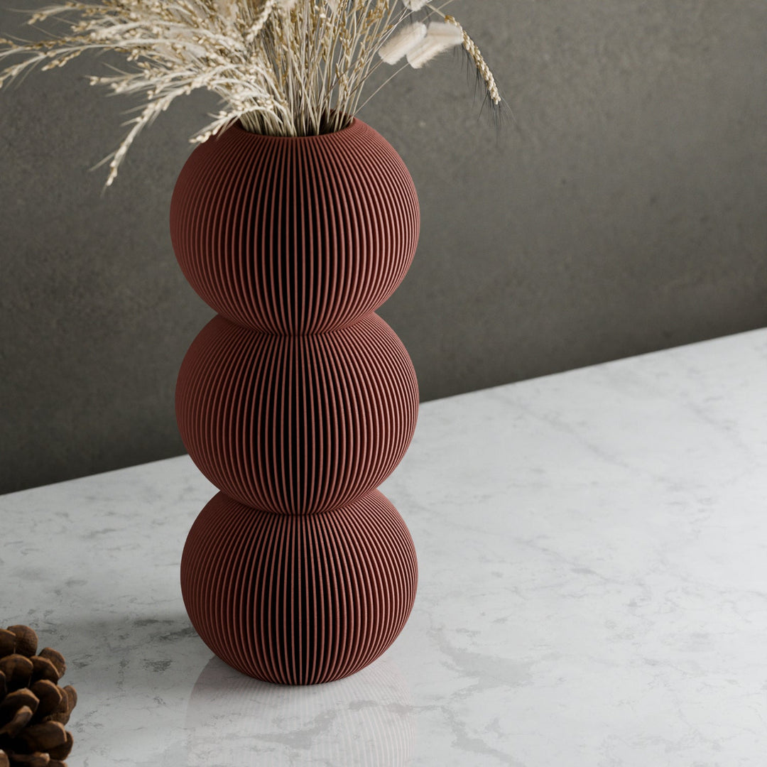 Biodegradable BioPlastic Bubble Vase Decor, 3 Ct.