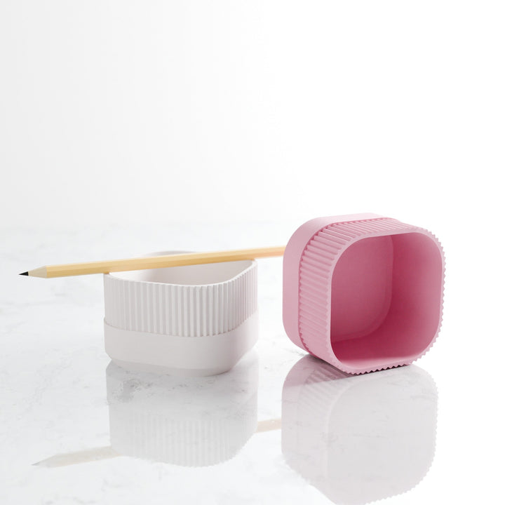 Handcrafted Minimalist Pencil Holder Set, 3 Ct.