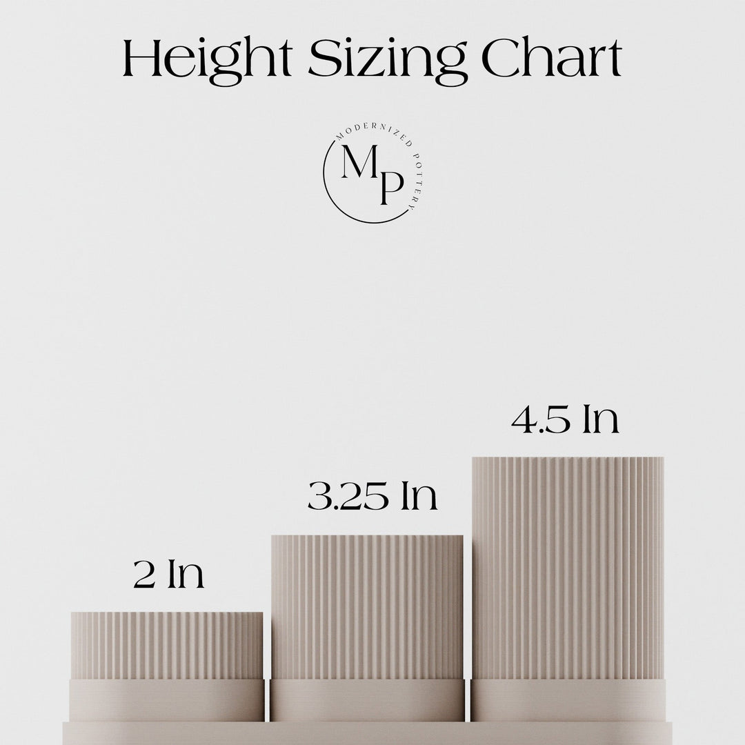 Handcrafted Minimalist Pencil Holder Set, 3 Ct.