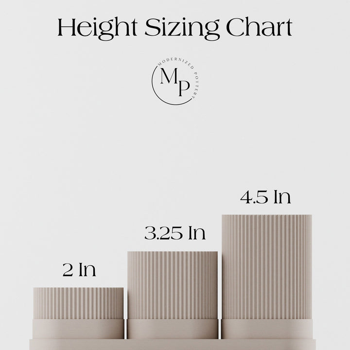 Handcrafted Minimalist Pencil Holder Set, 3 Ct.