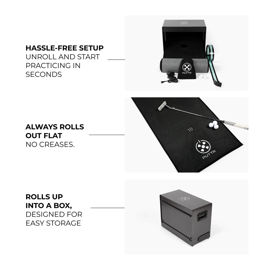 AI-Powered Smart Putting Green Fitness Mat