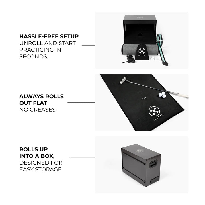AI-Powered Smart Putting Green Fitness Mat