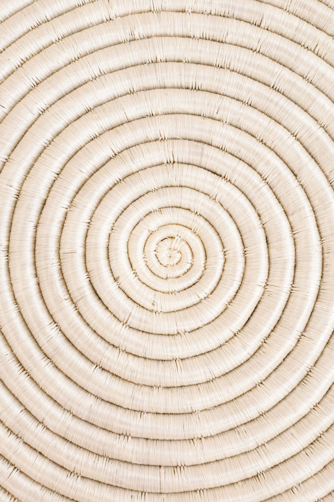 White Sisal Woven Placemat