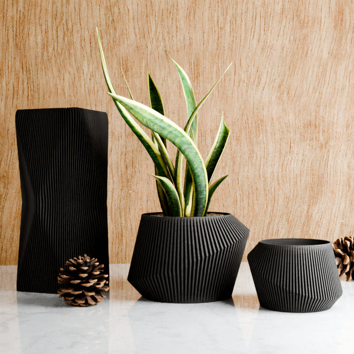 Biodegradable Plant-Based Bioplastic Urban Planter