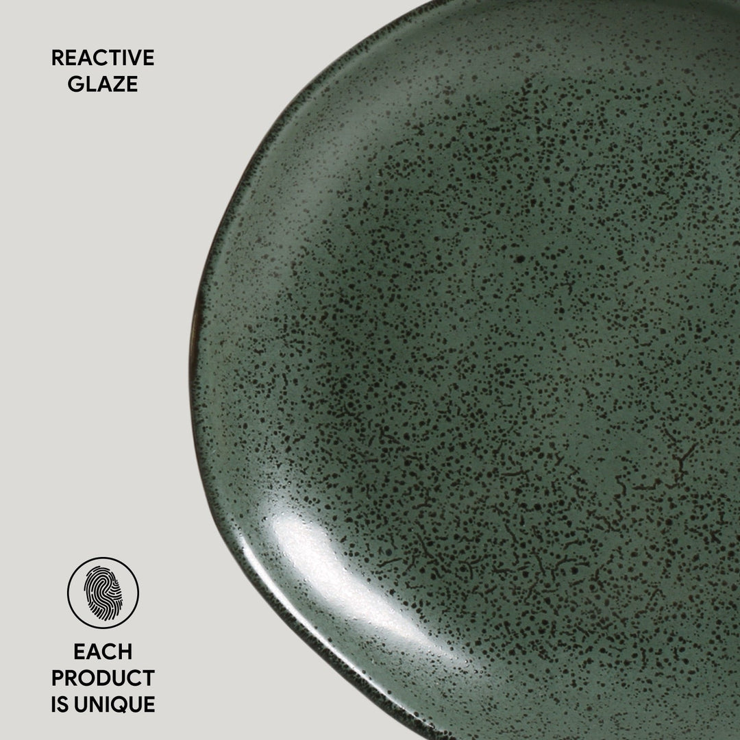 Non-Toxic Porcelain Dessert Dinnerware Set, 6 Ct.