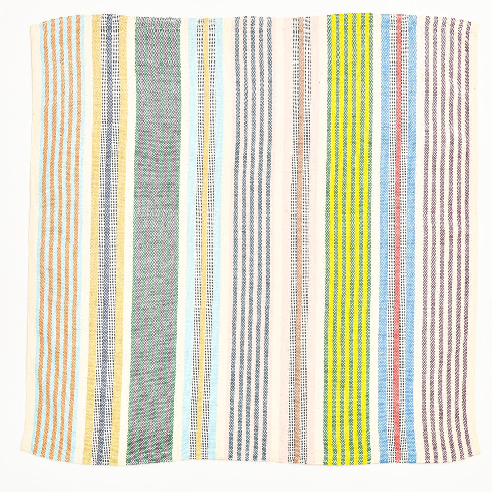 Organic Hand-Loomed Cotton Table Napkins, 4 Ct.