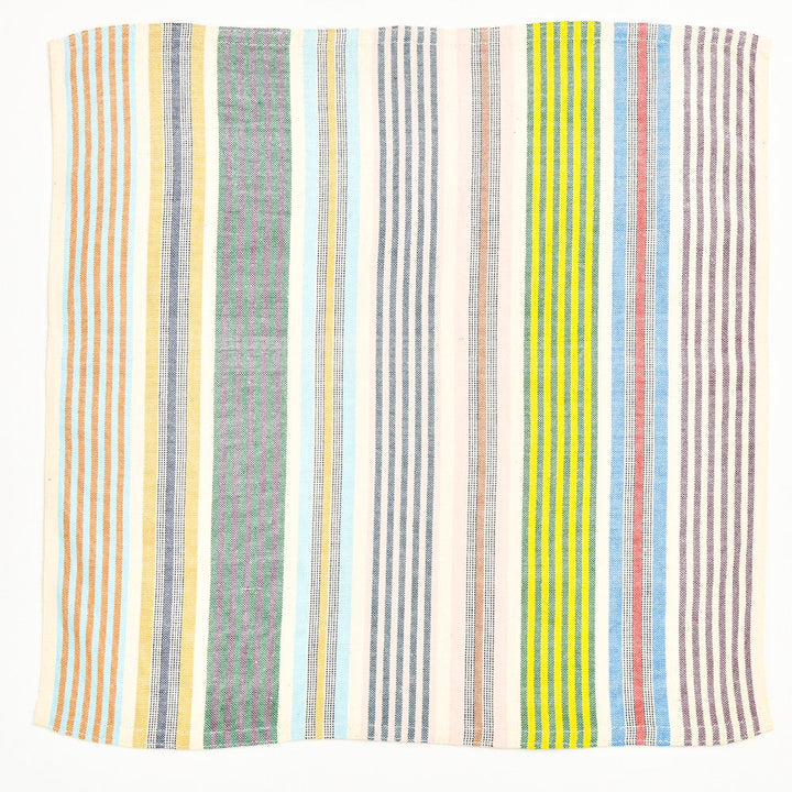 Organic Hand-Loomed Cotton Table Napkins, 4 Ct.