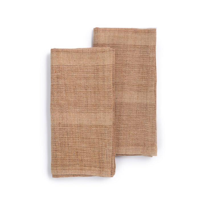 Organic Handwoven Cotton Table Napkins 20" x 20", 2 Ct.