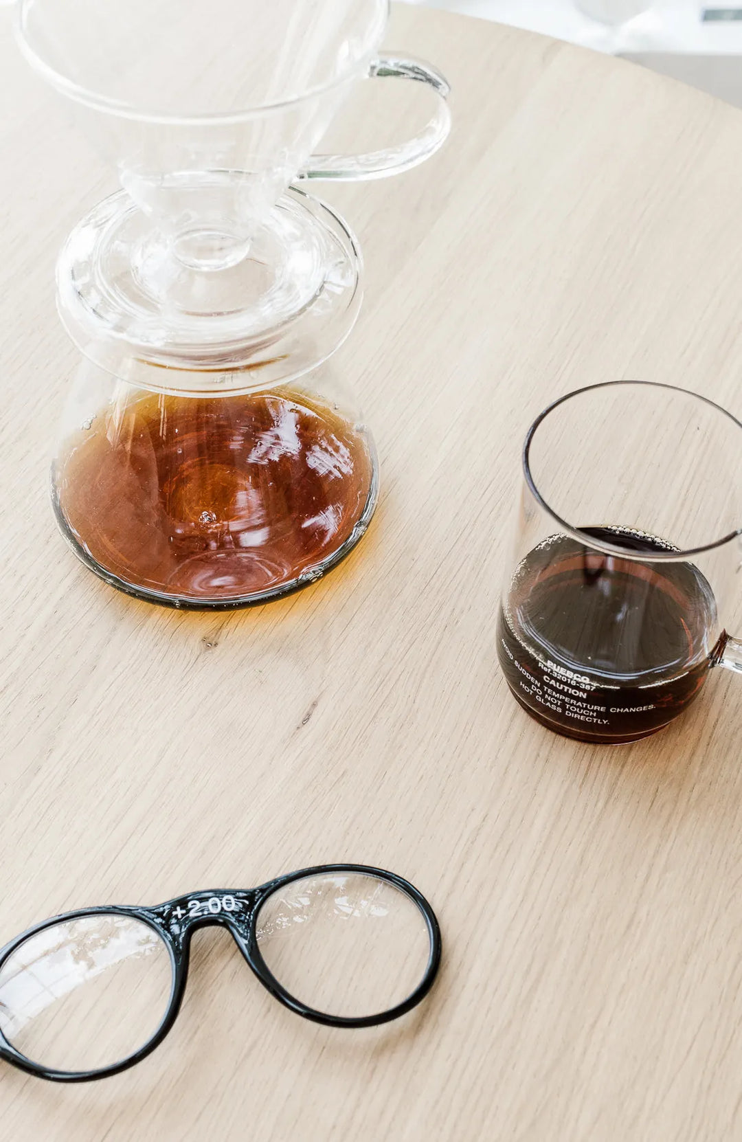 Glass Pour-Over Dripper Set
