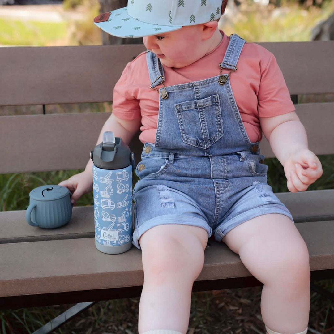 Non-Toxic Silicone Toddler Snack Cup with Lid
