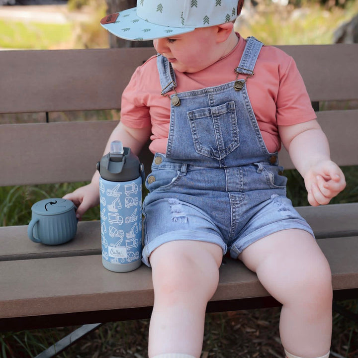 Non-Toxic Silicone Toddler Snack Cup with Lid