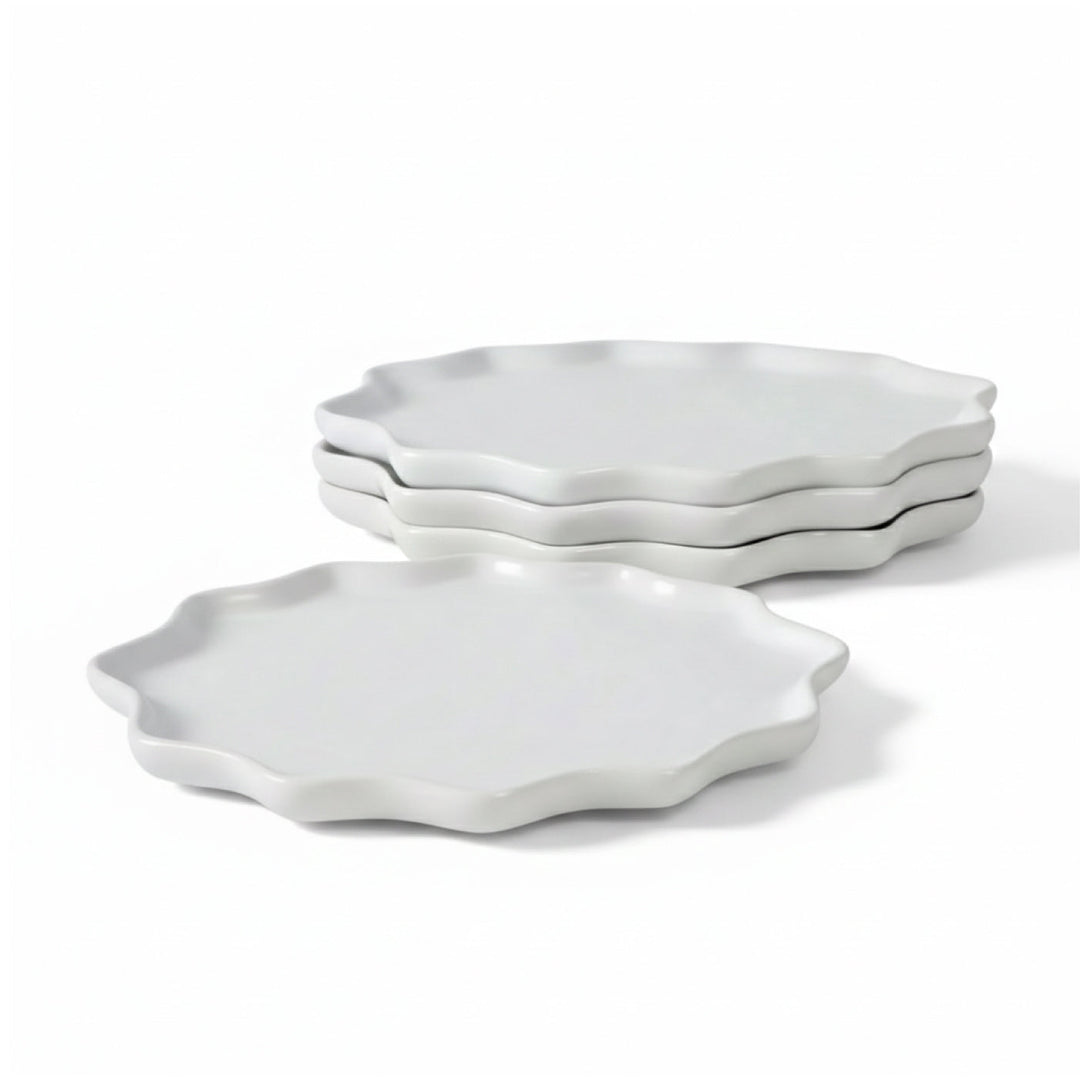 Recycled Ceramic Dinner Plates, 4 Ct.