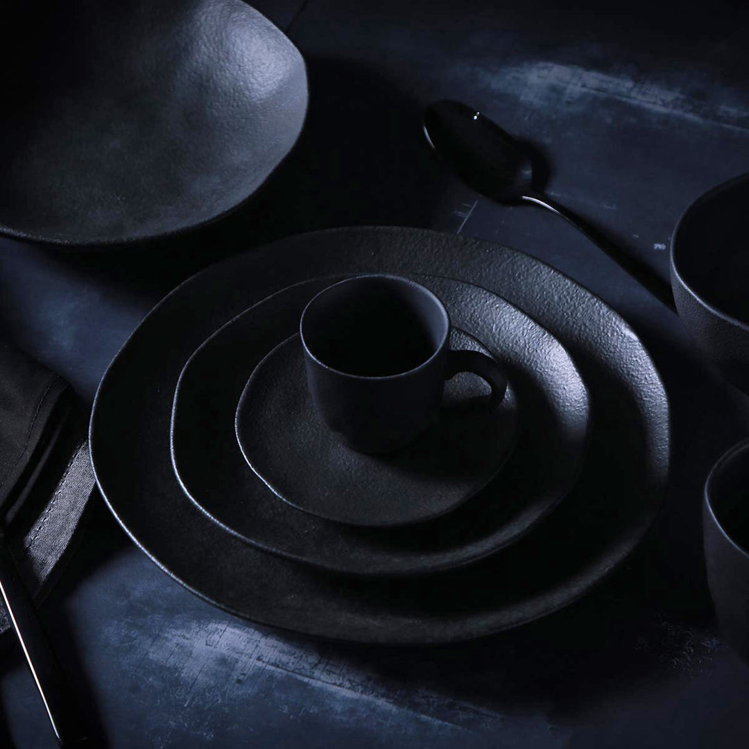 Non-Toxic Ceramic Cup &amp; Saucer Dinnerware Set, 6 Ct.