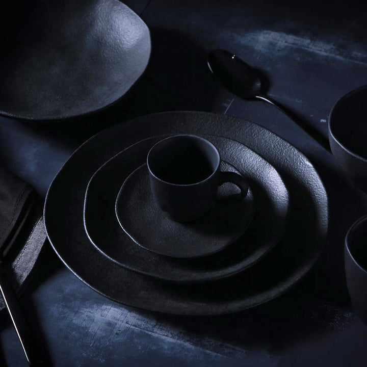 Non-Toxic Ceramic Cup &amp; Saucer Dinnerware Set, 6 Ct.