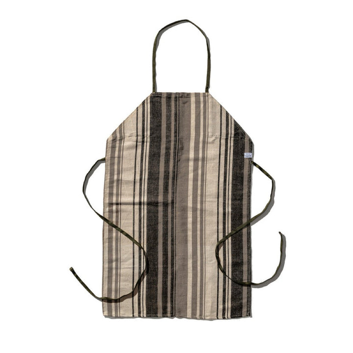 Biodegradable Cotton Jute Stripe Apron 25" x 39"