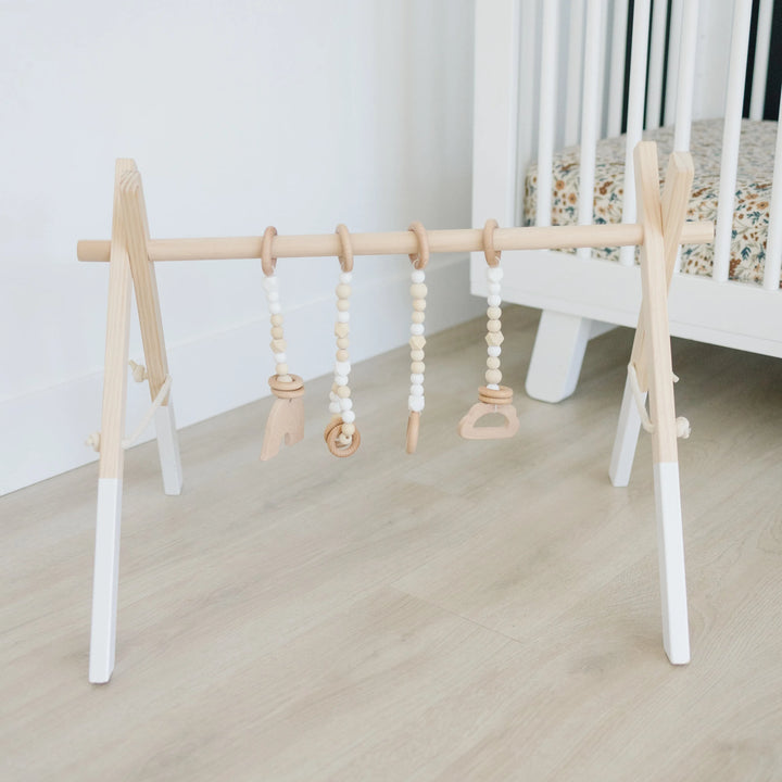 Baby Wooden Gym Sensory Play Set