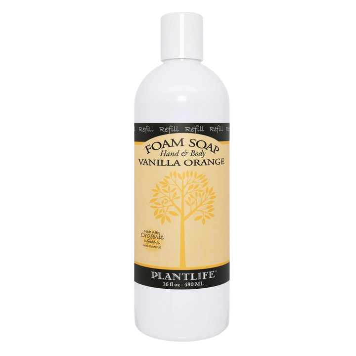 Vegan Foaming Hand &amp; Body Soap, 8.5 + 16 oz., 2 Ct.