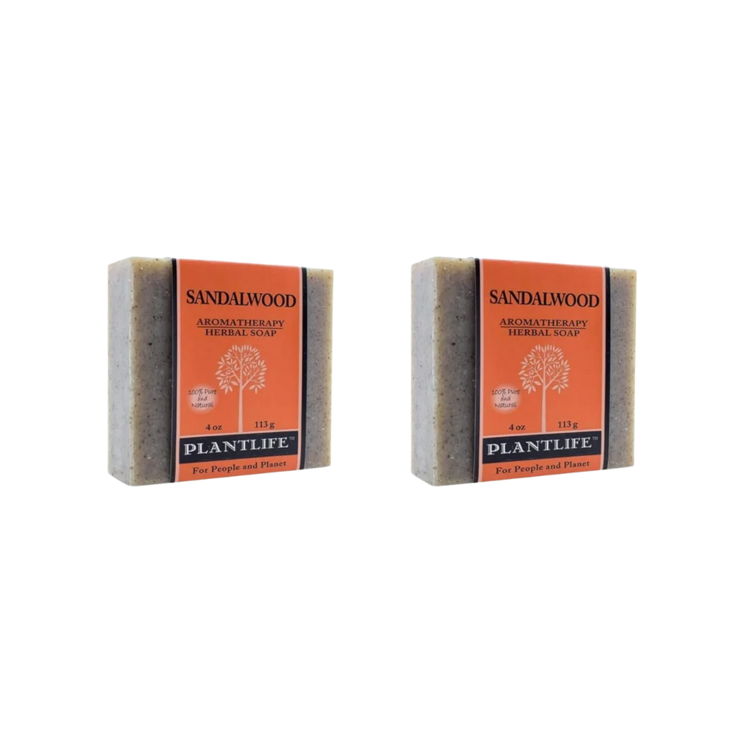 Pure Sandalwood Woodsy Aromatic Bar Soap