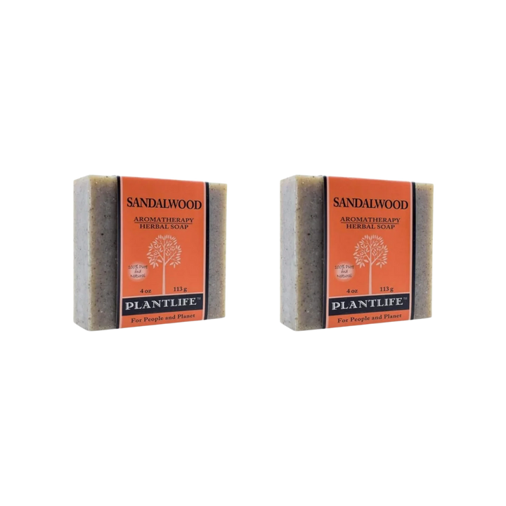 Pure Sandalwood Woodsy Aromatic Bar Soap