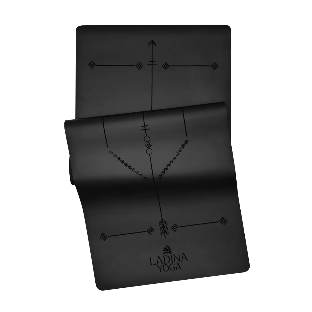 Warrior Black Yoga Mat