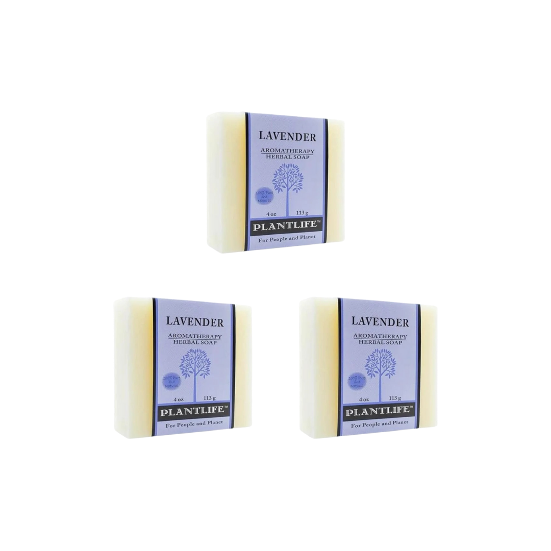Handcrafted Pure Lavender Essential Oil Bar Soap