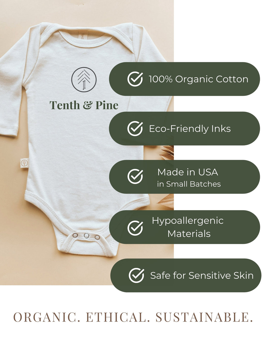 Organic Cotton "Hello I&