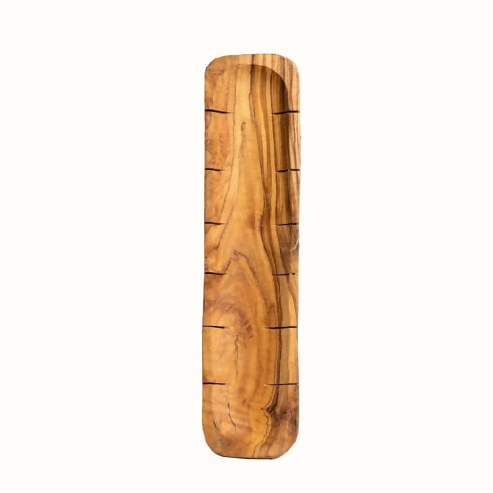Handcrafted Organic Olive Wood Bread Cutting Board