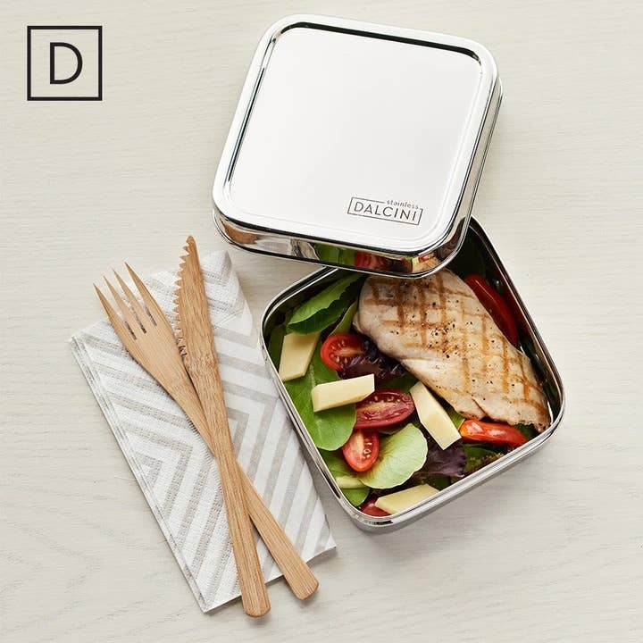 BPA-Free Stainless Steel Food Storage Container, 2.5 Cup