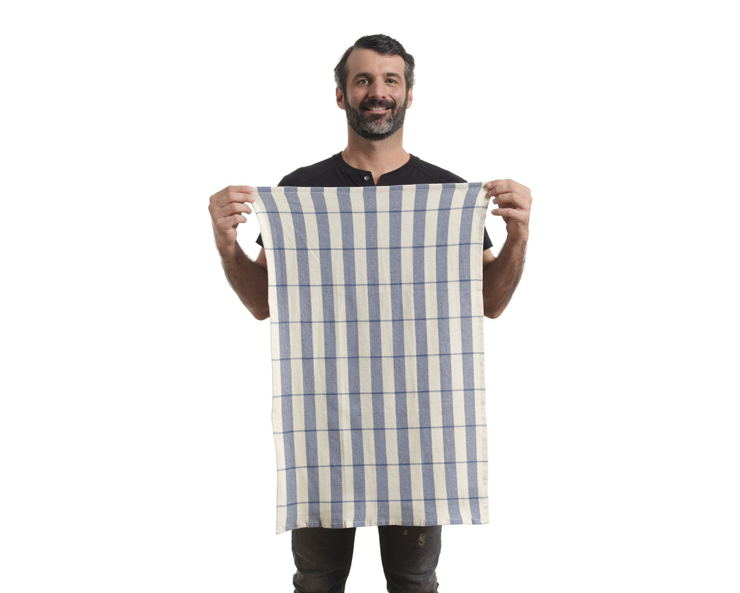 Pure Cotton Tea Towels, 28" x 18", 4 Ct.