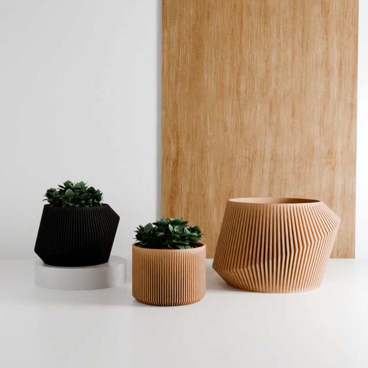 Biodegradable Plant-Based Bioplastic Urban Planter