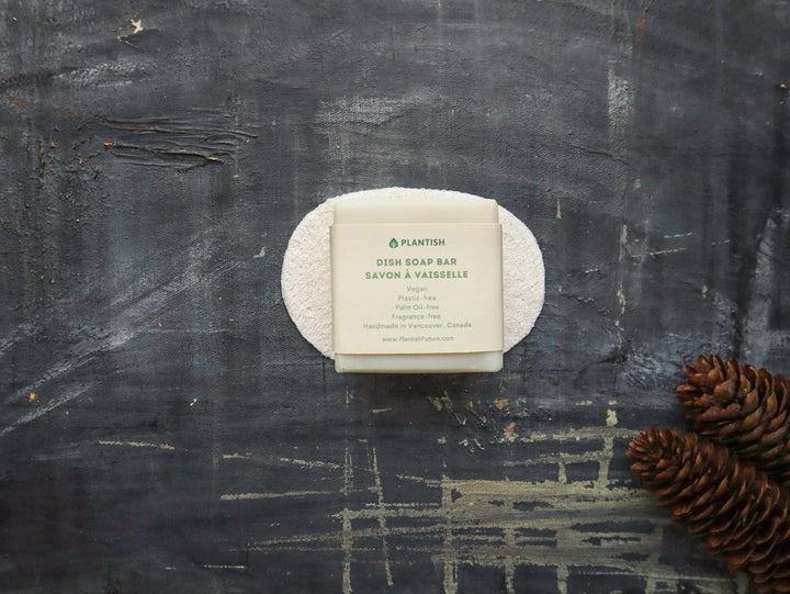 Handcrafted Biodegradable Dish Soap Bar, 8 oz.