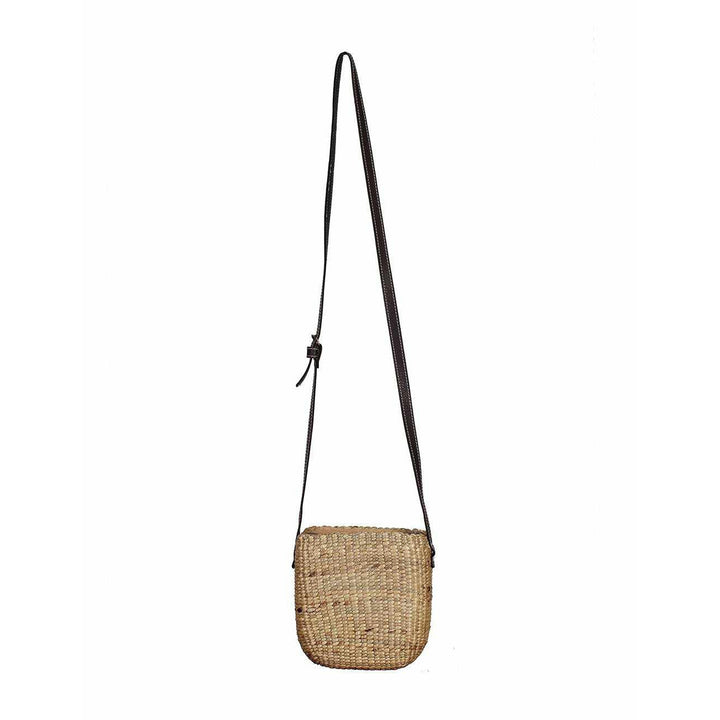 Handwoven Water Hyacinth Shoulder Bag