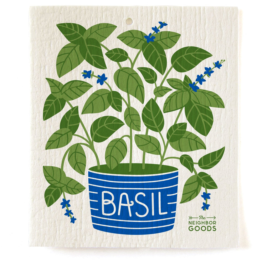 Biodegradable Cotton Dish Towel &amp; Sponge Set, 2 Ct.