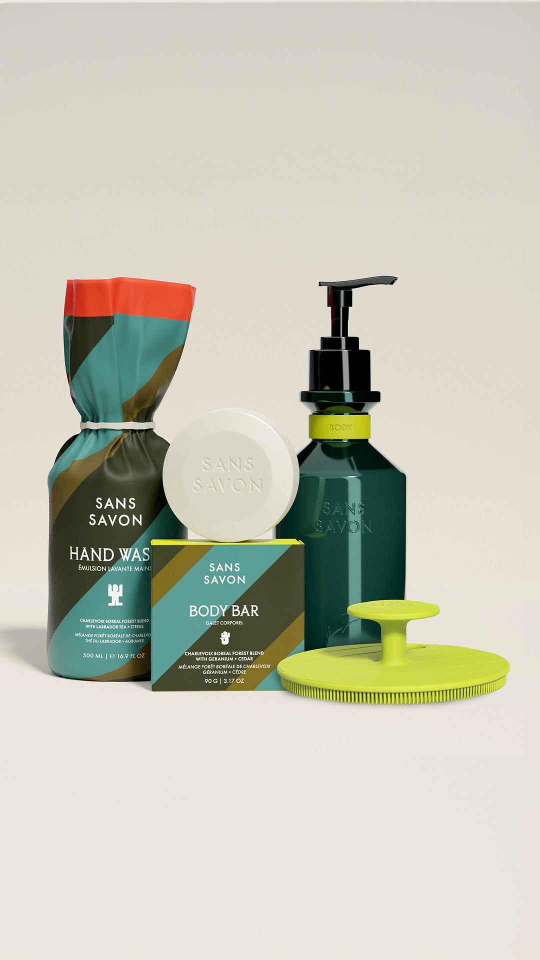 Soap-Free Boreal Forest Body Care Starter Set, 3 Ct.