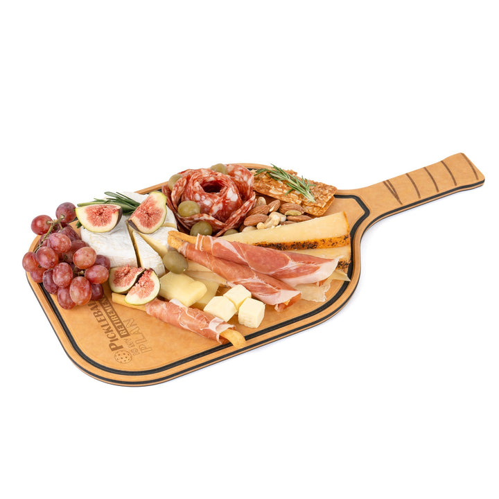 Pickleball Paddle Wood Fiber Cutting Board, Reversible